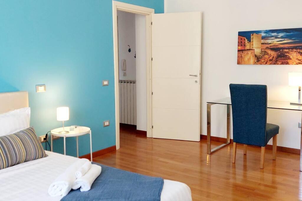 Blue Apartment Cagliari Dış mekan fotoğraf